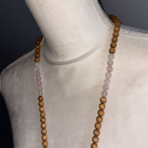 Anthropologie Bohemian Bead Lariat Necklace with Tassel! - Picture 5 of 8